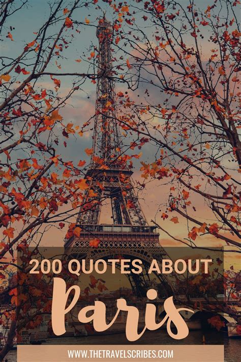 200 Paris Quotes .